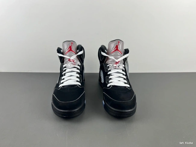 1st Kicks Metallic 605 Air HF3975- Black 5 Reimagined StreetReady Jordan 1104